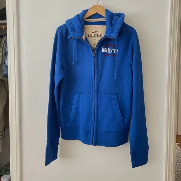 Vintage Hollister Men’s premium fleece Jacket. New without Tags - Picture 2 of 4